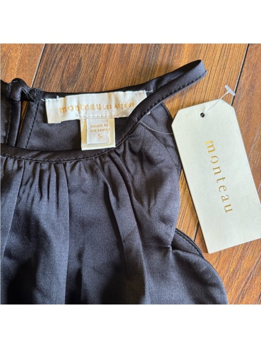 Black Sleeveless Top Small - Picture 4 of 5